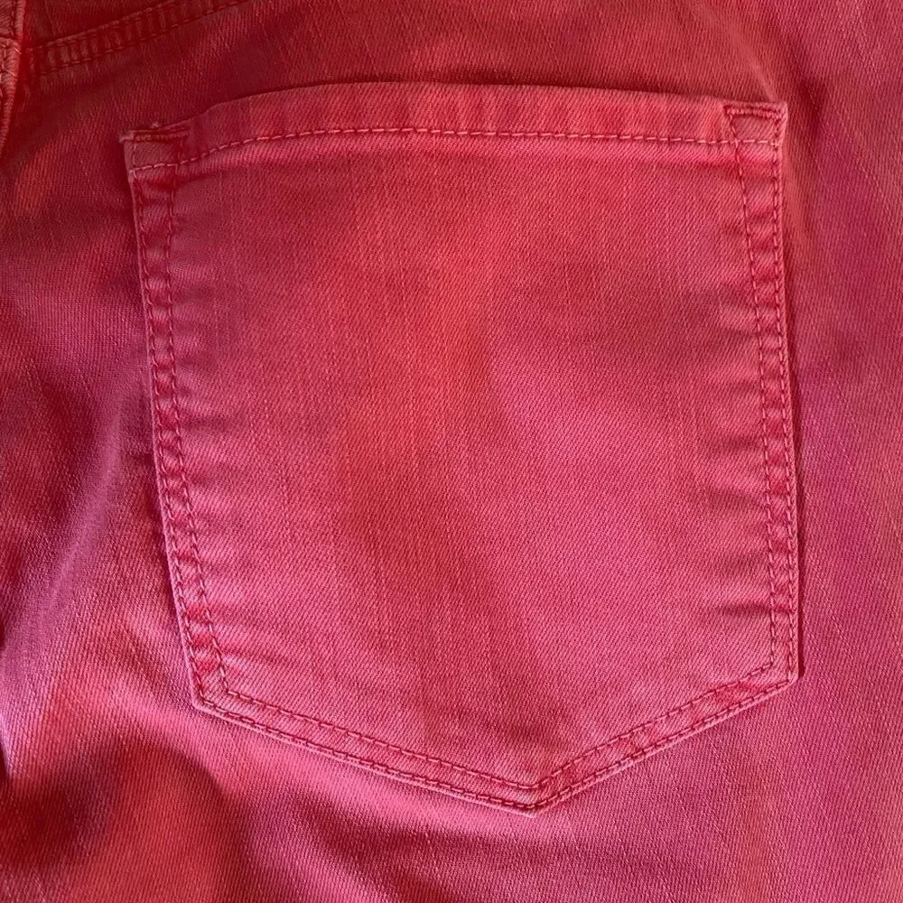 ANN Taylor Loft modern kick‎ crop pink jeans